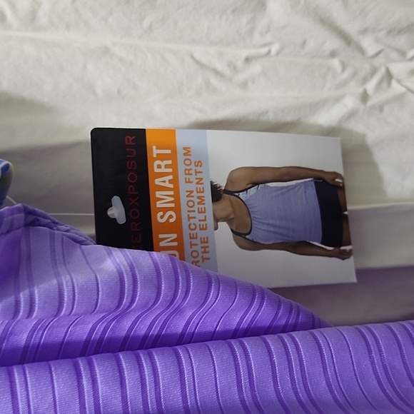 ZeroXposure Lavender Swimsuit Top Size  XXL 18 NWT - Picture 2 of 6
